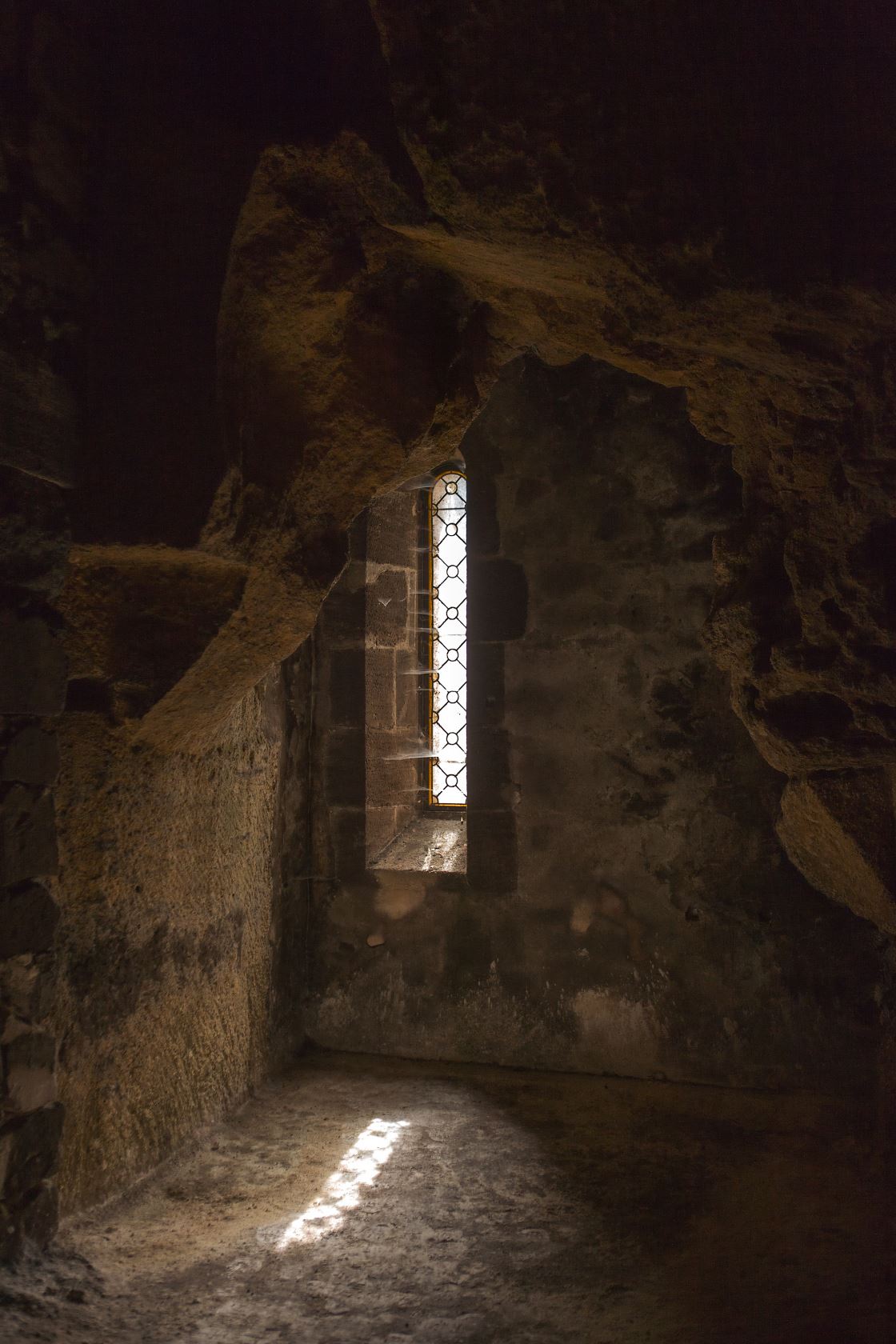 Fenêtre cave château Ausone